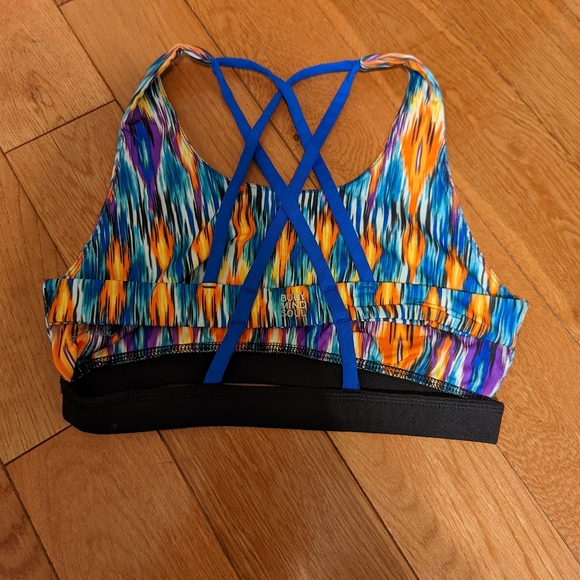 🏵️💚 Le Vie en Rose Aqua Sports Bra - Picture 2 of 3